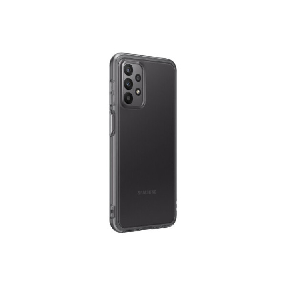 Чохол до мобільного телефона Samsung Soft Clear Cover Galaxy A23 (A235) Black (EF-QA235TBEGRU)