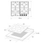 Варочна поверхня Pyramida PFG 604 T WH B Варочна поверхня Pyramida PFG 604 T WH B