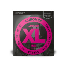 Струни для гітари D'Addario XL Chromes Bass Regular Light 5-String (45-132) (ECB81-5)