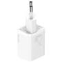 Зарядний пристрій Baseus 1xUSB 25W (USB-C) + Cable Type-C white (TZCCSUP-L02)