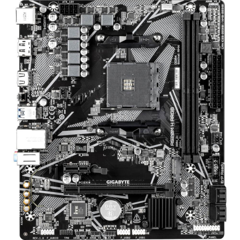 GIGABYTE A520M H ARGB