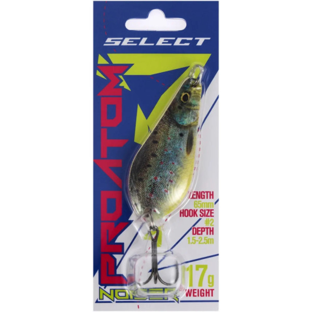 Блешня Select ProAtom Noiser 17.0g 65mm S47 (1870.78.99)