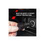 Зарядний пристрій Canyon 2xUSB 24W black (CNE-CCABR2AA)