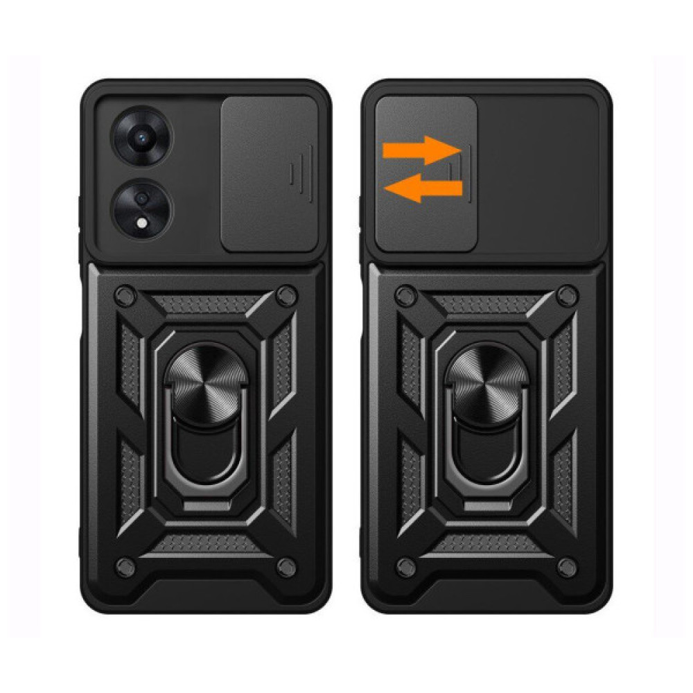 Чохол до мобільного телефона BeCover Military Oppo A58 4G Black (710713) Чохол до мобільного телефона BeCover Military Oppo A58 4G Black (710713)