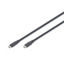 Дата кабель USB-C to USB-C 2.0m USB 3.2 Gen1 5G 100W 4K silicone black Digitus (AK-300342-020-S) Дата кабель USB-C to USB-C 2.0m USB 3.2 Gen1 5G 100W 4K silicone black Digitus (AK-300342-020-S)