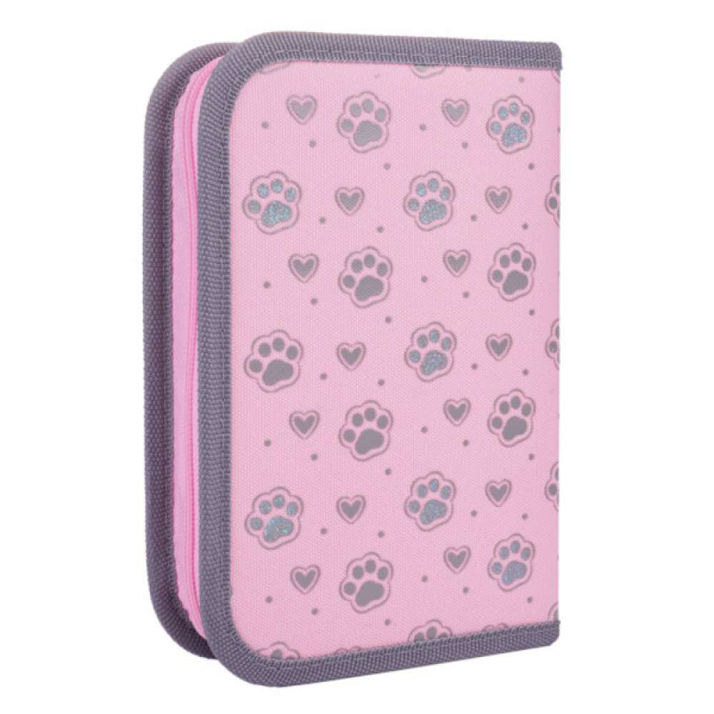 Пенал Yes Doggy Princess HP-04 твердий одинарний з двома клапанами (533706)