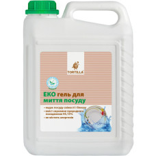 Засіб для ручного миття посуду Tortilla Еко гель 5 л (4820178060950) Засіб для ручного миття посуду Tortilla Еко гель 5 л (4820178060950)