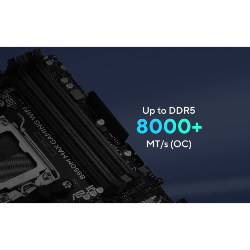 Материнська плата ASUS B850M MAX GAMING WIFI