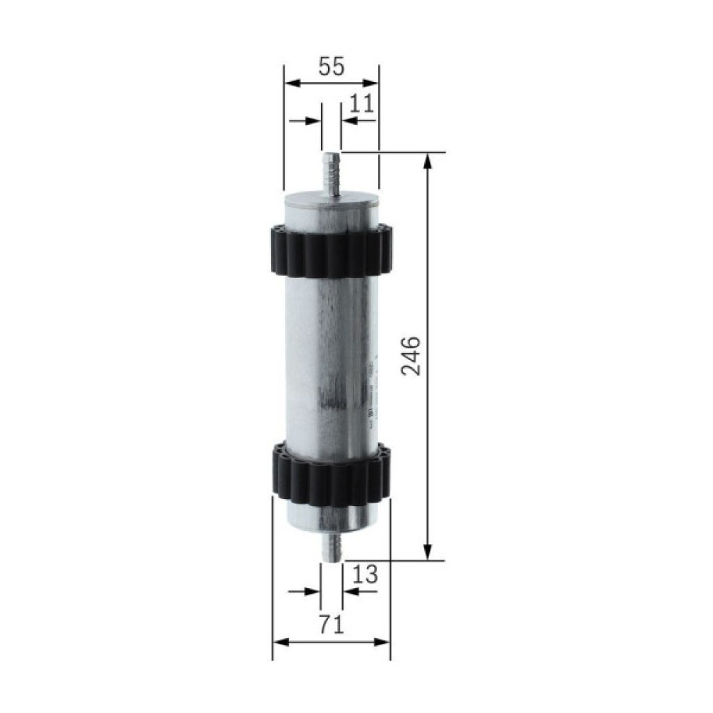 Фільтр паливний Bosch F026402361