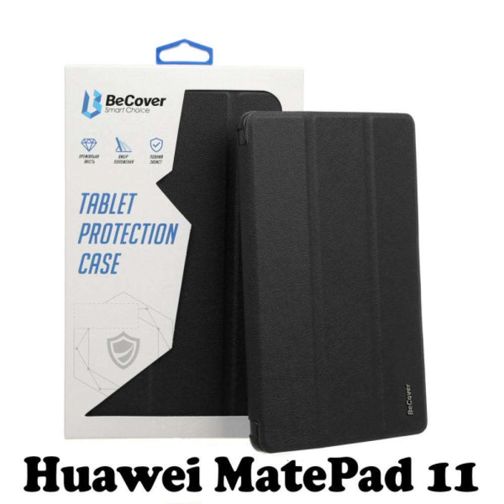 Чохол до планшета BeCover Smart Case Huawei MatePad 11 Black (707607) Чохол до планшета BeCover Smart Case Huawei MatePad 11 Black (707607)