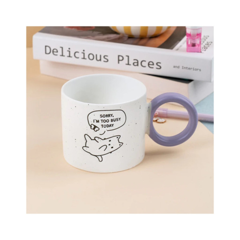 Чашка Kite 370 мл Busy cat (K25-220-1)