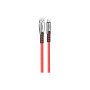 Дата кабель USB 2.0 AM to Micro 5P 1.0m zinc alloy red ColorWay (CW-CBUM011-RD)