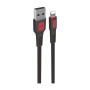 Дата кабель USB 2.0 AM to Lightning 1.0m AR15 2.4A black Armorstandart (ARM59537)