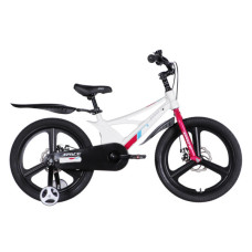 Велосипед Space 20" KID STAR DD рама-11" MG 2026 білий з рожевим (OPS-SK-20-046)