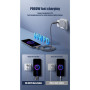 Дата кабель USB 2.0 AM to USB-C + USB 2.0 AM to Lightning 1.0m 60W gray XO (NB275_4-in-1_Gray)