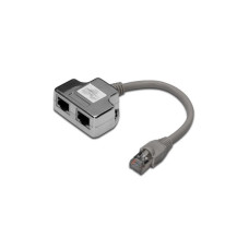 Розгалужувач витої пари, STP, cat.5e, 1x2RJ-45 Digitus (DN-93904)