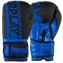 Боксерські рукавички PowerPlay 3086 Matt Challenger Чорно-Сині 12 унцій (PP_3086_12oz_Bl/Navy)