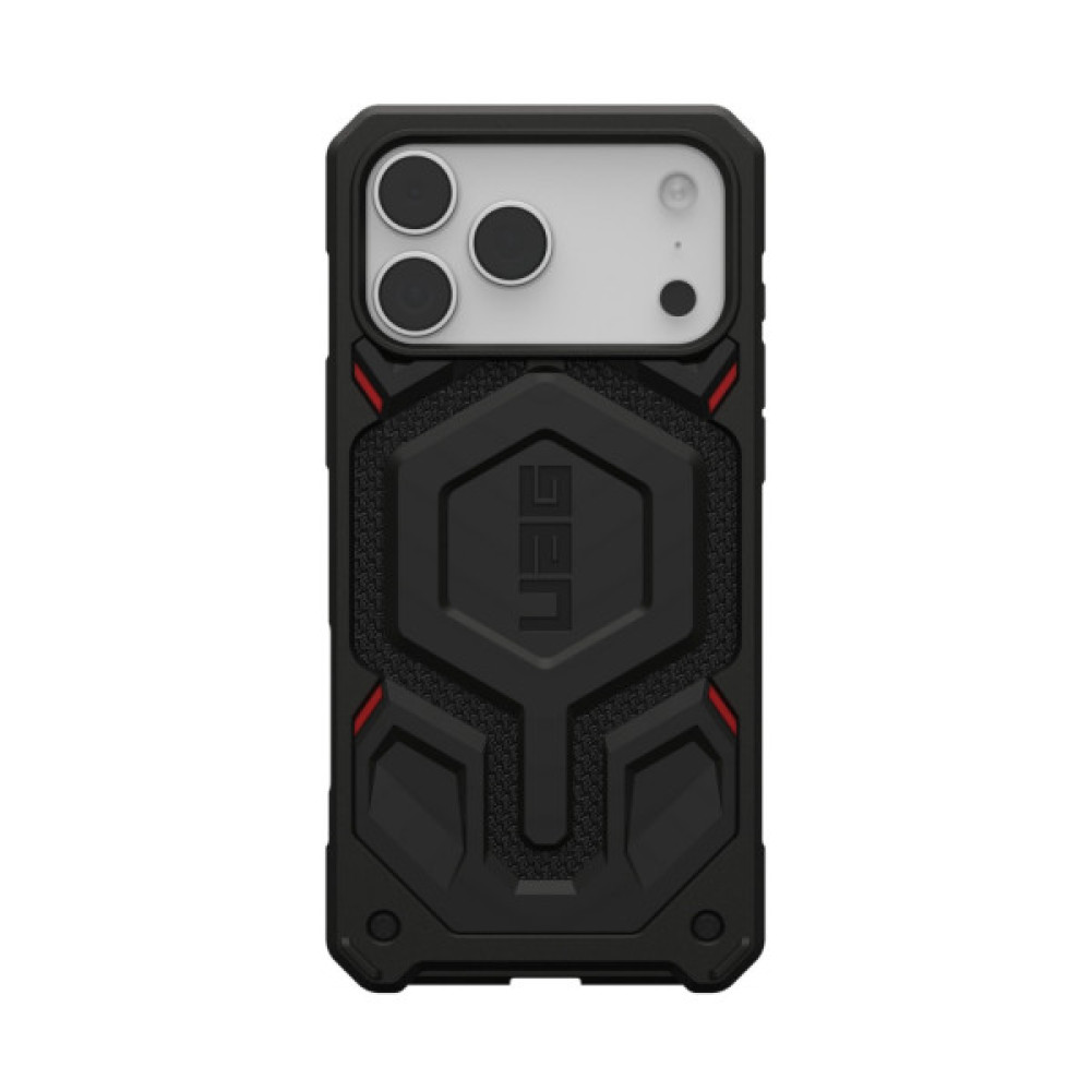 Чохол до мобільного телефона UAG iPhone 17 Pro Max Monarch Pro MagSafe Kevlar Black (114514113940) Чохол до мобільного телефона UAG iPhone 17 Pro Max Monarch Pro MagSafe Kevlar Black (114514113940)