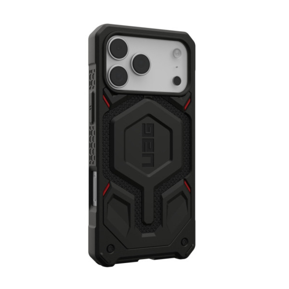Чохол до мобільного телефона UAG iPhone 17 Pro Max Monarch Pro MagSafe Kevlar Black (114514113940) Чохол до мобільного телефона UAG iPhone 17 Pro Max Monarch Pro MagSafe Kevlar Black (114514113940)