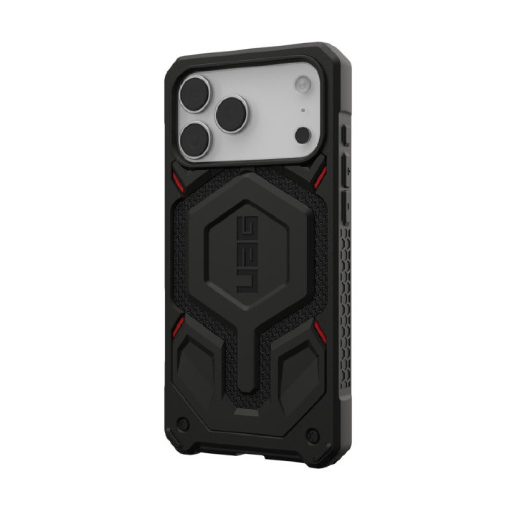Чохол до мобільного телефона UAG iPhone 17 Pro Max Monarch Pro MagSafe Kevlar Black (114514113940) Чохол до мобільного телефона UAG iPhone 17 Pro Max Monarch Pro MagSafe Kevlar Black (114514113940)
