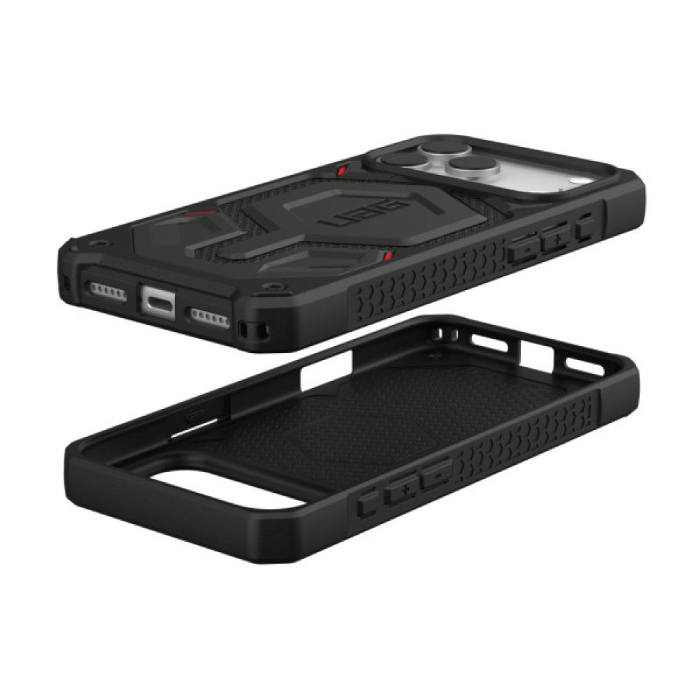 Чохол до мобільного телефона UAG iPhone 17 Pro Max Monarch Pro MagSafe Kevlar Black (114514113940) Чохол до мобільного телефона UAG iPhone 17 Pro Max Monarch Pro MagSafe Kevlar Black (114514113940)