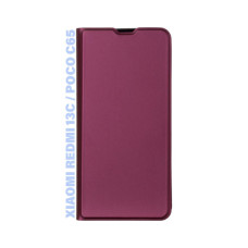 Чохол до мобільного телефона BeCover Exclusive New Style Xiaomi Redmi 13C / Poco C65 Red Wine (711196)