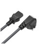Кабель живлення C13 1.8m black ColorWay (CW-CBP082-BK) Кабель живлення C13 1.8m black ColorWay (CW-CBP082-BK)