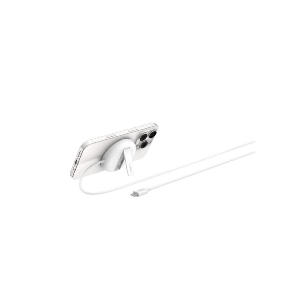 Зарядний пристрій Belkin UltraCharge Magnetic Kickstand 15В white (WIA011HQWH)