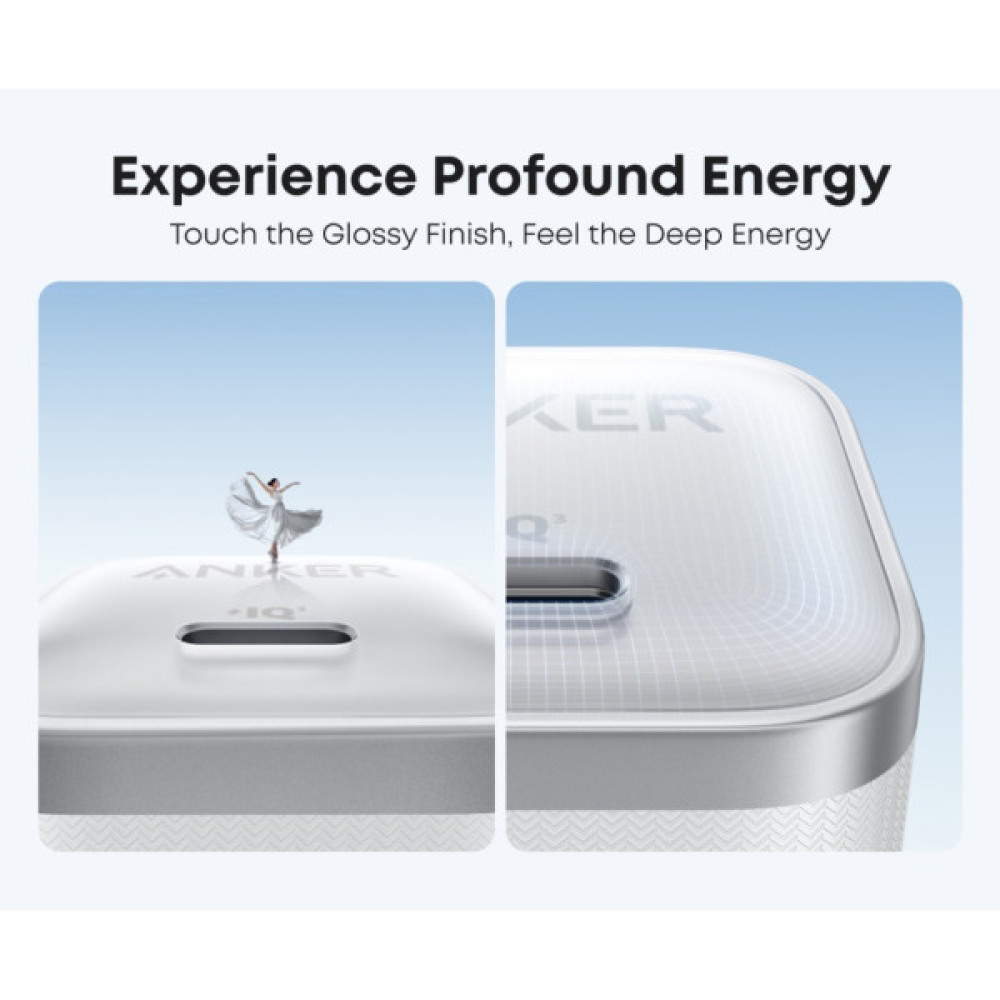 Зарядний пристрій Anker USB-C 45W Nano Charger white (A2692L21)