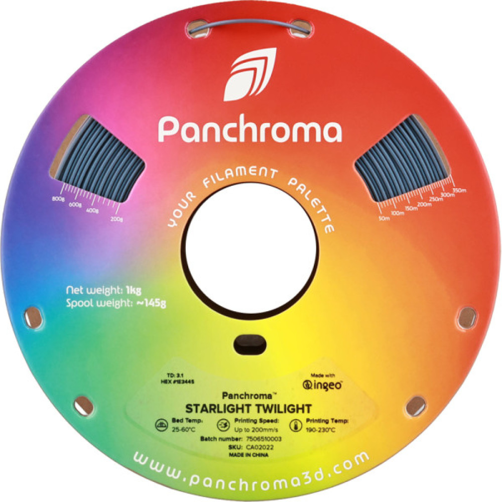 Пластик для 3D-принтера Polymaker PLA PANCHROMA STARLIGHT 1,75mm 1kg TWILIGHT (CA02022)
