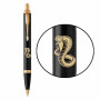 Ручка кулькова Parker IM 17 ZODIAC Black GT BP Дерев'яна Змія (22032_Z402y) Ручка кулькова Parker IM 17 ZODIAC Black GT BP Дерев'яна Змія (22032_Z402y)
