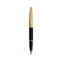 Ручка пір'яна Waterman CARENE Essential Black/Gold GT  FP F (11 204)