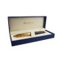 Ручка пір'яна Waterman CARENE Essential Black/Gold GT  FP F (11 204)