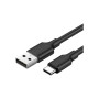 Дата кабель USB 2.0 AM to USB-C 0.5m 3.0A (18W) Nickel Plating US287 Black Ugreen (60115) Дата кабель USB 2.0 AM to USB-C 0.5m 3.0A (18W) Nickel Plating US287 Black Ugreen (60115)