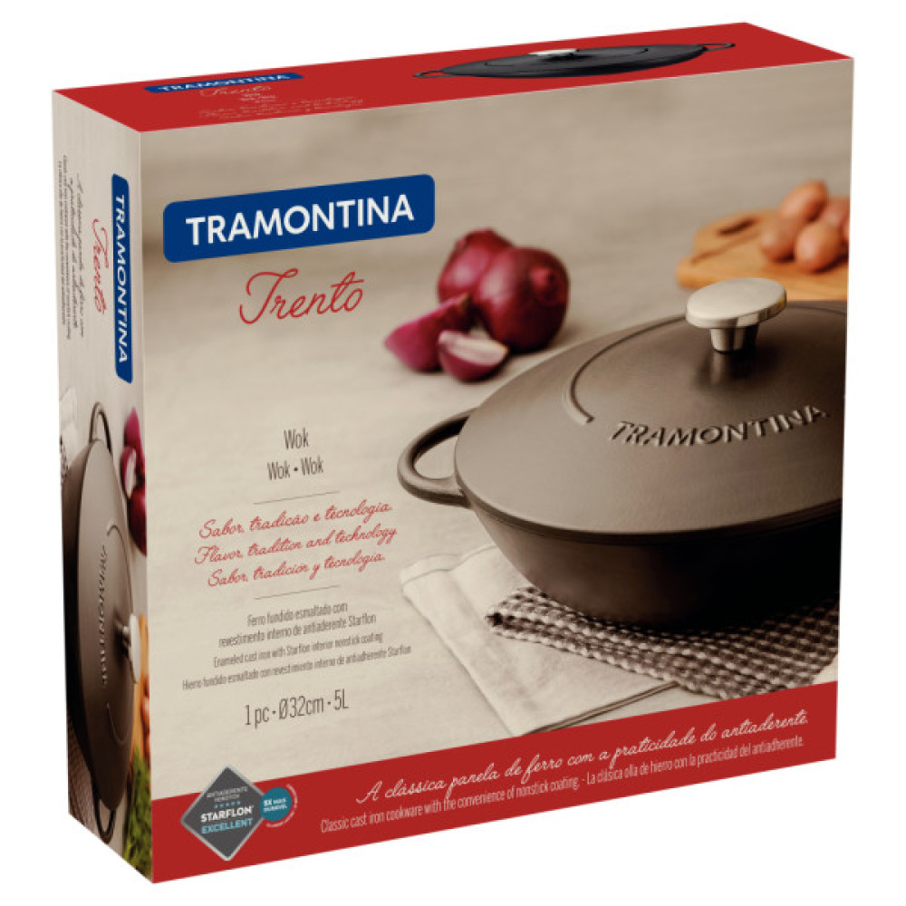 Сковорода Tramontina Trento WOK 5 л (20806/032)