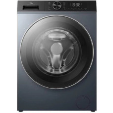 Пральна машина TCL фронтальна, 8кг, 1400, A+++, 53см, дисплей, пара, інвертор, сірий