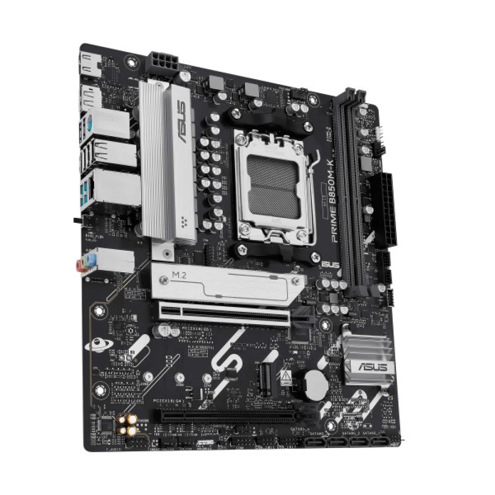 Материнcька плата ASUS PRIME B850M-K sAM5 B850 4xDDR5 M.2 HDMI DP mATX