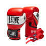Боксерські рукавички Leone GN047 Shock Red 12 унцій (GN047_Red_12oz)