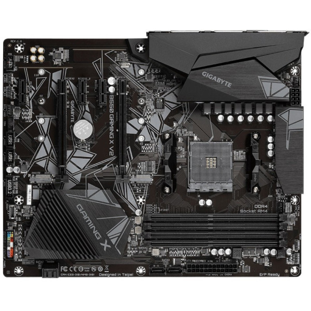 Материнська плата GIGABYTE B550 GAMING X V2 sAM4 B550  4xDDR4 HDMI DVI ATX