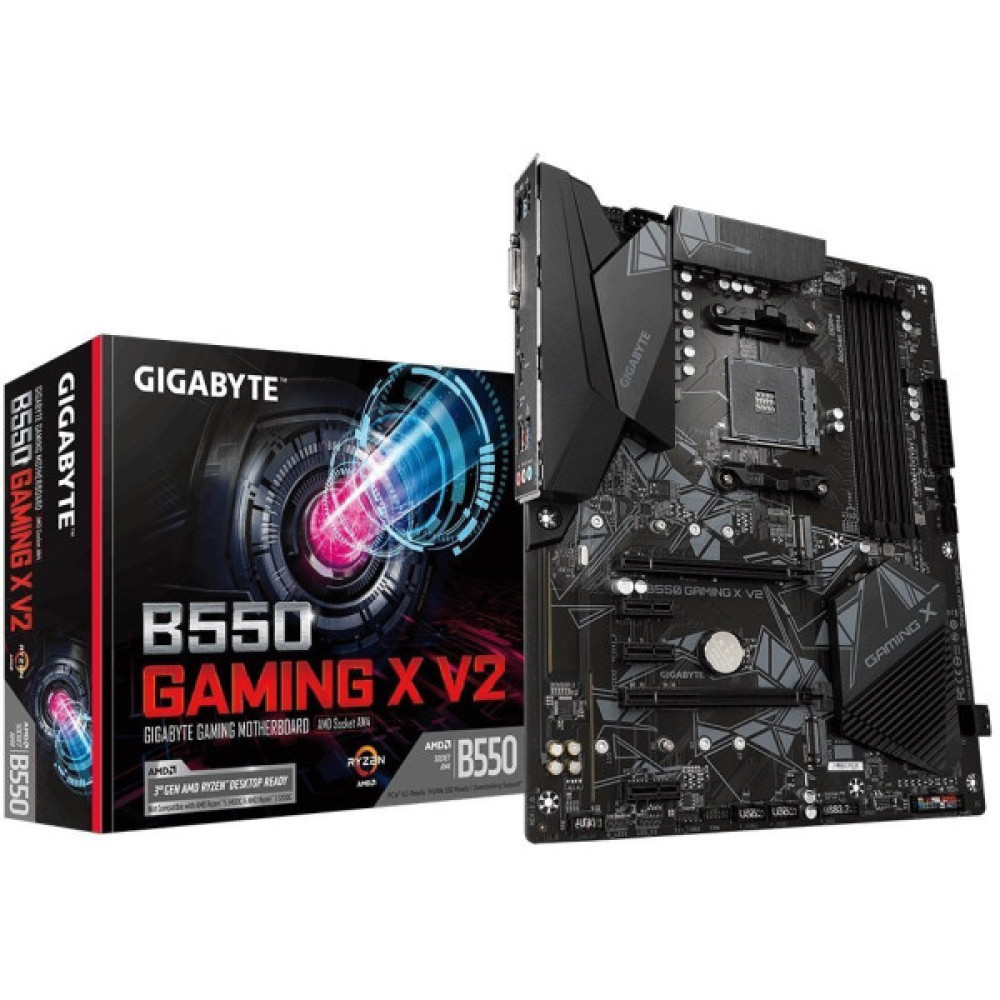 Материнська плата GIGABYTE B550 GAMING X V2 sAM4 B550  4xDDR4 HDMI DVI ATX