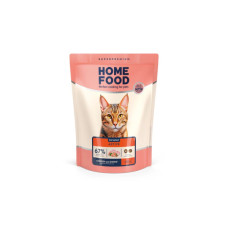 Сухий корм для кішок Home Food For active з куркою та креветками 400 г (4820290090057) Сухий корм для кішок Home Food For active з куркою та креветками 400 г (4820290090057)