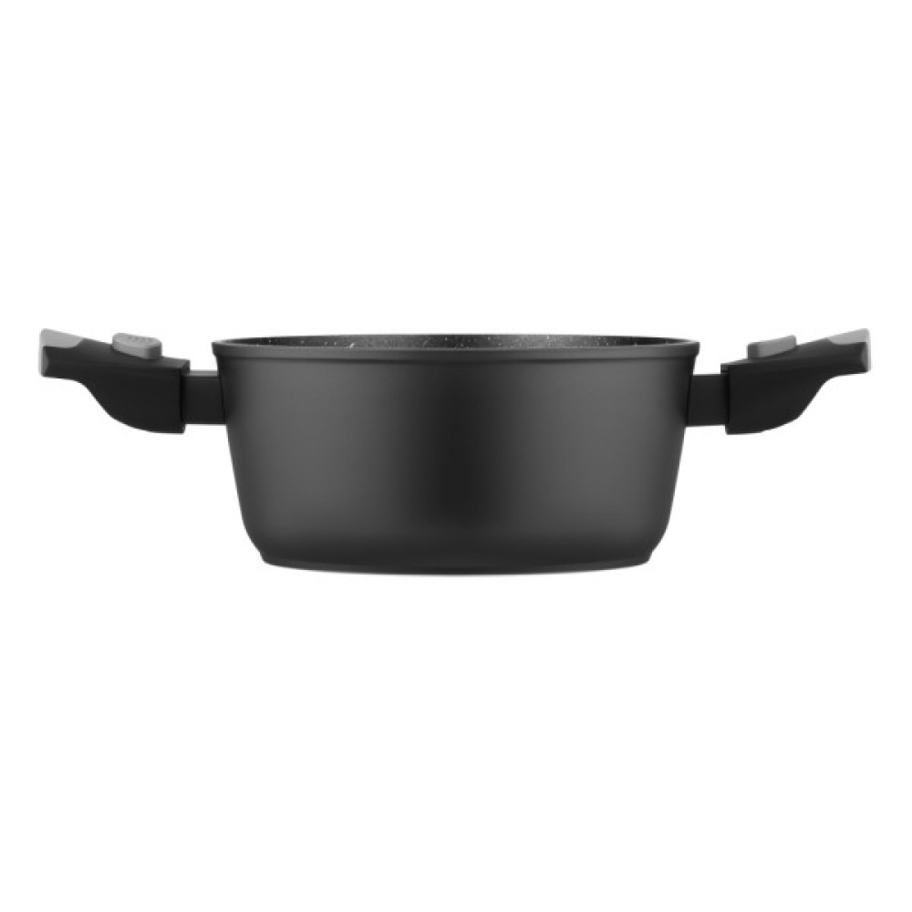 Каструля Ardesto Gemini Bari, 2.5л, алюміній, чорний (AR1925AC)