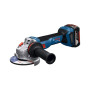 Шліфувальна машина Bosch GWS 18V-11 125мм, 18В, 2x5Ah, 0-9000об/хв, 1.7кг, кейс (0.601.9N4.103)
