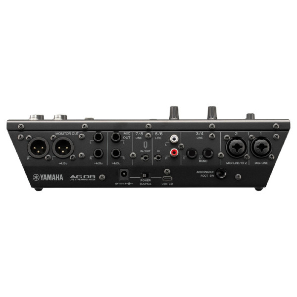 Аудіоінтерфейс Yamaha AG08 Black