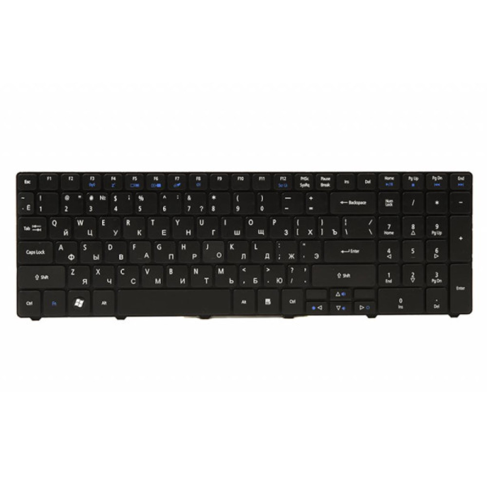 Клавіатура ноутбука Acer Aspire 5810 черный, черный фрейм (KB311798)
