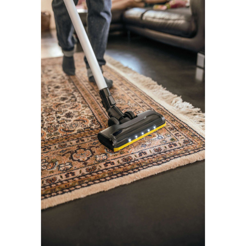 Пилосос Karcher безпровідна VC 6 CORDLESS OURFAMILY, конт пил -0.8л, автон. робота до 50хв, вага-2.5кг, НЕРА 12, білий