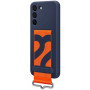 Чохол до мобільного телефона Samsung Silicone with Strap Galaxy S22 Plus Navy (EF-GS906TNEGRU) Чохол до мобільного телефона Samsung Silicone with Strap Galaxy S22 Plus Navy (EF-GS906TNEGRU)