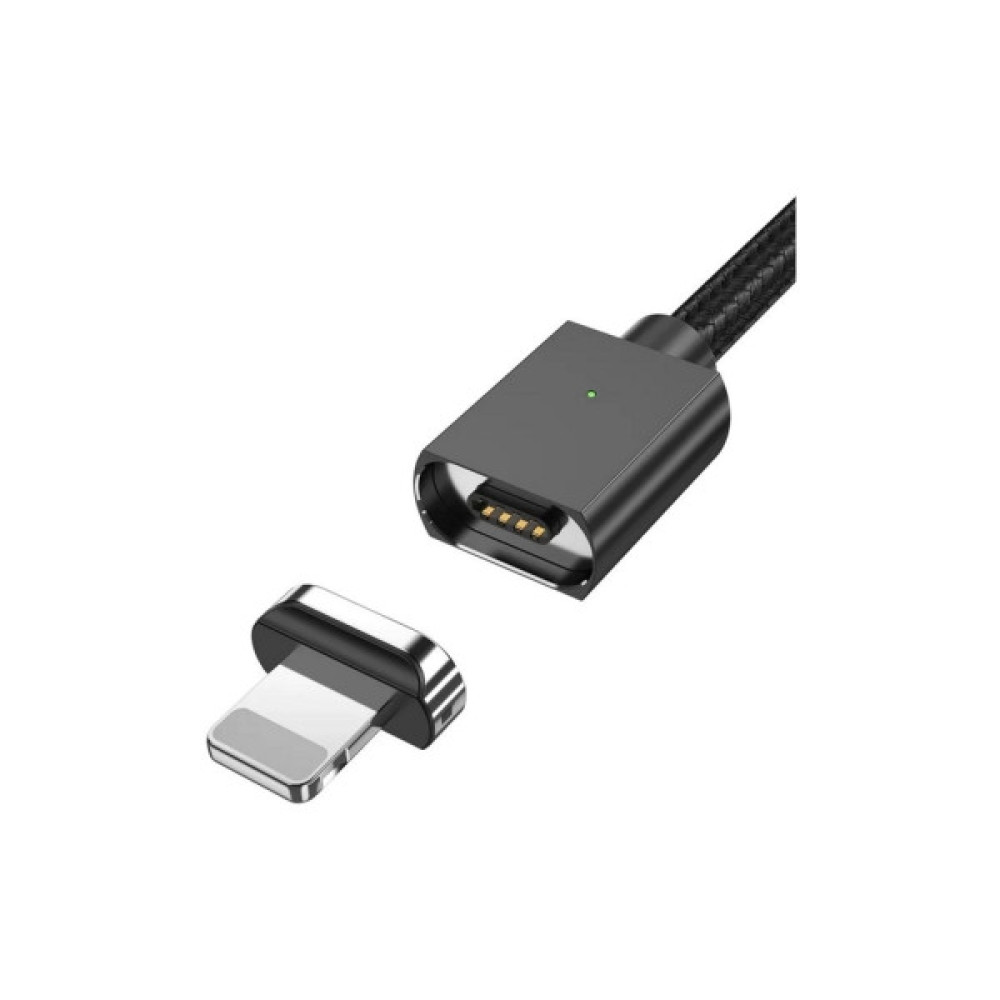 Дата кабель USB 2.0 AM to Lightning Magnetic black Essager (EXCCXL-ML01)