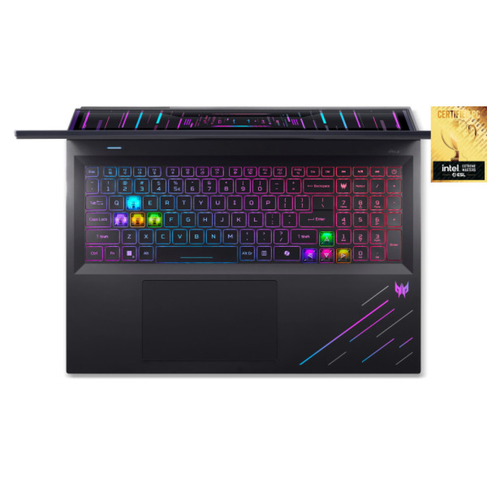Ноутбук Acer Predator Helios 18 PH18-73 18" WQXGA IPS, Intel U9-275HX, 32GB, F1TB, NVD5080-16, Lin, чорний