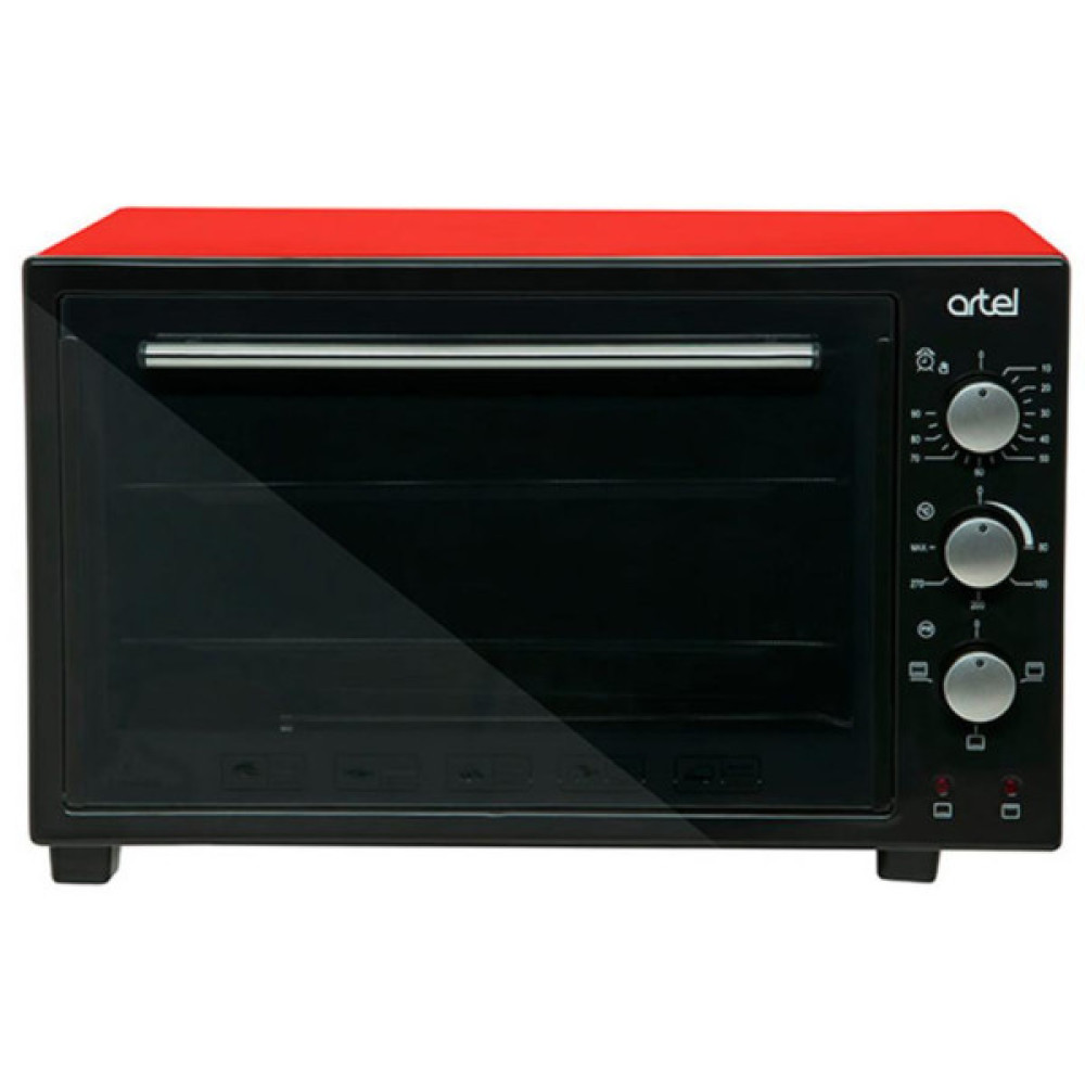 Електропіч Artel MD 3618 E Red-Black